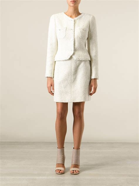 tweed suit womens chanel|chanel suit original.